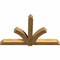 Ekena Millwork Redmond Rough Sawn Timber Gable Bracket, Western Red Cedar, 84"W x 53"H x 6"D x 6"F, 15/12 Pitch GBW084X53X0606RED00RWR - alternate 3